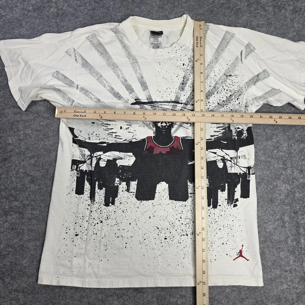 Vitnage Jordan Brand Nike Windspan Skyline AOP‎ Shirt Men's Size Medium